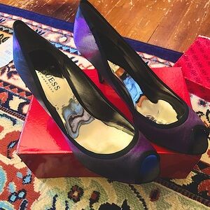 Guess Peep Toe Pumps